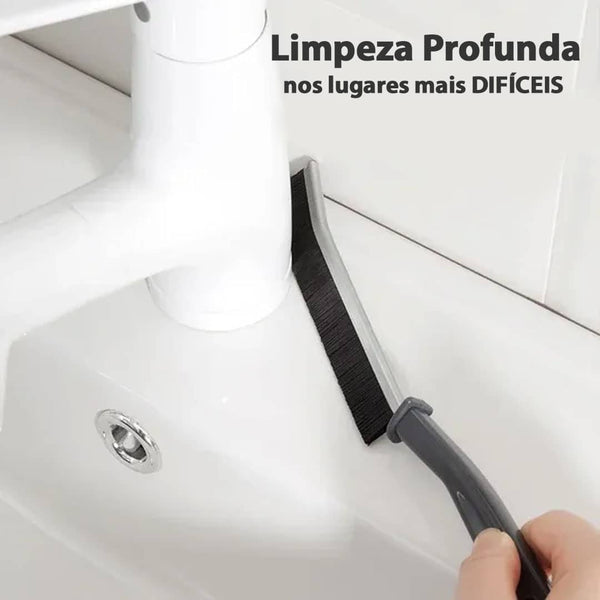 Escova LimpMax - Tenha Cantos Impecáveis e Brilhantes | ⚡Promoção⚡